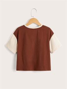 img 3 attached to 🌸 Floral Sleeve Button Girls' Clothing - SOLY HUX Tops, Tees & Blouses