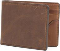 👔 frye logan men's brown billfold wallet - enhancing men's accessories for seo logo