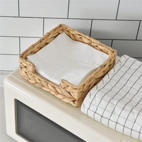 img 3 attached to 🧺 Functional and Stylish StorageWorks Hyacinth Baskets for Efficient Kitchen Organization