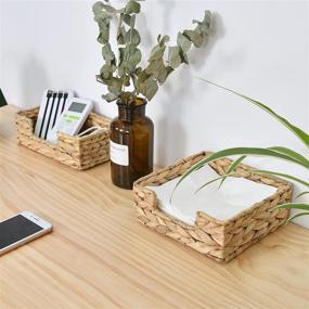 img 1 attached to 🧺 Functional and Stylish StorageWorks Hyacinth Baskets for Efficient Kitchen Organization