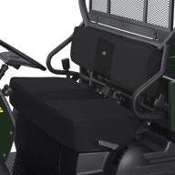 🏞️ защитный чехол для сиденья quadgear utv от classic accessories - подходит для kawasaki mule 4000/4010 (до 2015 года) - черный логотип