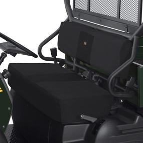 img 4 attached to 🏞️ Защитный чехол для сиденья QuadGear UTV от Classic Accessories - подходит для Kawasaki Mule 4000/4010 (до 2015 года) - черный