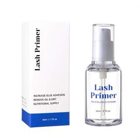 img 2 attached to ✨ Lash Primer for Eyelash Extension | Pre-Treatment for Semi Permanent Eyelash | Removes Proteins and Oils | Longer Extension Retention - 1.7 FL/oz (50ml)