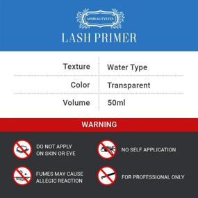 img 3 attached to ✨ Lash Primer for Eyelash Extension | Pre-Treatment for Semi Permanent Eyelash | Removes Proteins and Oils | Longer Extension Retention - 1.7 FL/oz (50ml)