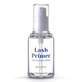 img 4 attached to ✨ Lash Primer for Eyelash Extension | Pre-Treatment for Semi Permanent Eyelash | Removes Proteins and Oils | Longer Extension Retention - 1.7 FL/oz (50ml)