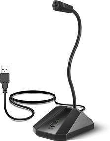 img 4 attached to Plug and Play USB Microphone by ZAFFIRO - High-quality Studio PC Mic for Laptop/Desktop/Notebook - Omnidirectional Recording for YouTube, Voice Search, Games