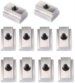 img 4 attached to 🔩 Toyota Bed Deck Rail T Slot Nuts: 10 PCS Stainless Steel Nuts for Tacoma & Tundra Cleats, Tie Downs, and Accessories
