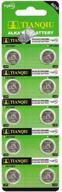 🔋 reliable and long-lasting tianqiu ag10 lr1130 lr54 button cell batteries [10-pack] logo