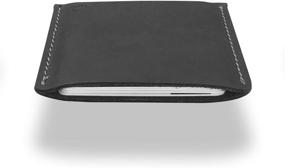 img 1 attached to 👝 Modern Carry Leather Minimal Card Holder - Slim Minimalist Wallet for Men & Women - Thin Credit Card Holder - Small Business Card Holder - Versatile Card Wallet - Full Protection (Black)