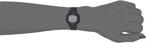 img 1 attached to ⌚ Casio Women's LW201-1AV Digital Alarm Chronograph Watch: Sleek Style and Reliable Functionality