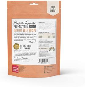 img 3 attached to The Honest Kitchen Proper Toppers - Ranch Raised Beef: Natural Human Grade Dehydrated Grain Free Dog Superfood 5.5 oz