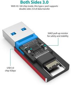 img 1 attached to 🔌 NIMASO Адаптер USB C к USB - Адаптер USB C к USB 3.0 для быстрой зарядки, синхронизации данных и аудиовыхода на iPhone 11, Airpods, iPad, Samsung Note 10, S20, S20 +, S9, S8, Google Pixel, ноутбуки.