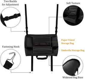 img 2 attached to Органайзер для хранения сумки и крепления ее на заднем сидении автомобиля