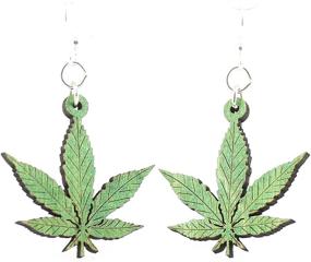 img 1 attached to Green Tree 1223KG Hemp Earrings