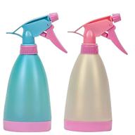 🌈 cute candy color empty spray bottles: versatile, professional 2 pk for hair salon, gardening, cleaning | leak proof, mist sprayer - 16.9 oz (500ml), assorted colors logo