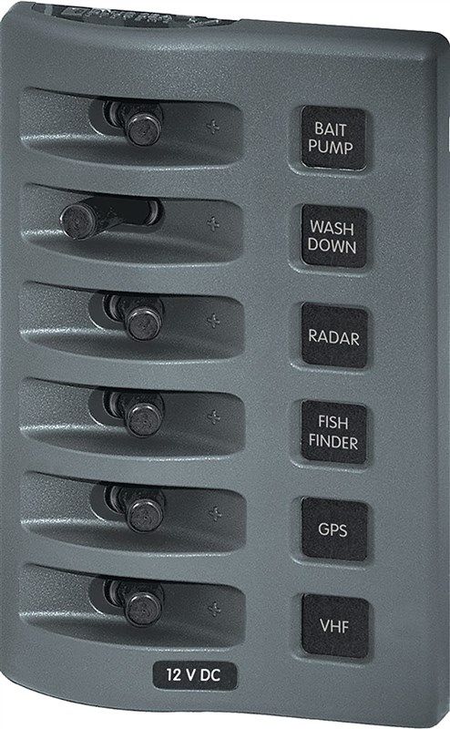 blue sea systems weatherdeck waterproof 로고
