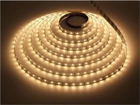 img 3 attached to LEDMY Dimmable LED Strip Light, 24V DC Tape Lights, 3000K Strip Lights, 300 SMD2835 LEDs 16.4ft/5m Light Strip，Non-Waterproof, 3000K Rope Lights for Home, Under Cabinet, Kitchen