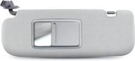 🌞 водительский солнцезащитный козырек sailead для hyundai elantra 2011-2014 avante md – серый, 852103x000tx. логотип