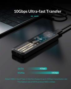 img 2 attached to 💽 Yottamaster M.2 NVMe & SATA SSD Enclosure: USB3.1 Gen2 Type-C, Ultra-Fast 10Gbps Transfer Speeds - [DF3]