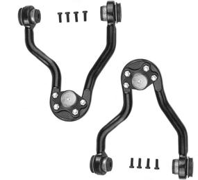 img 3 attached to 🚗 ADIGARAUTO K620720 K620719 Front Upper Control Arm Assembly Set for K1500, K2500 6-Lug Wheels: Chevy/GMC Tahoe Yukon