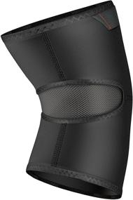 img 2 attached to Shock Doctor Knee Brace Compression Sleeve Support: Alleviate Pain & Promote Healing for Various Knee Conditions. Ideal for Sports & Increased Blood Flow. Suitable for Men & Women, Left or Right Leg.