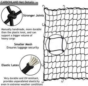 img 2 attached to Сетка для груза в грузовом отсеке совместима с карабинами CARBONLAND