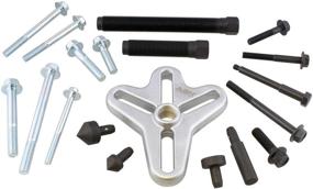 img 3 attached to 🔧 ABN Bolt Grip Set – Gear Puller, Steering Wheel Puller, Pulley Puller, Harmonic Balancer Puller, Crank Puller - 43 Piece Kit