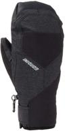 gordini mens aquabloc mitt black logo