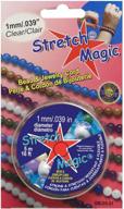 stretch magic spool jewellery clear logo