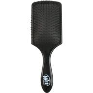 💦 wet brush paddle detangler brush - черный, 1 шт, 1 шт: идеальный инструмент для ухода за волосами для безупречного расчесывания без узлов. логотип
