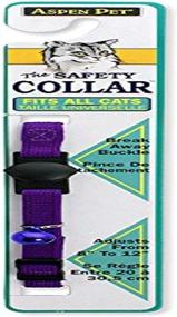 img 1 attached to 🐱 Enhanced Safety and Style with Aspen Pet Breakaway Cat Collar, 3/8 inch