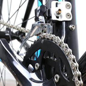 img 1 attached to 🚲 ZONKIE Bike Chain 9-Speed 116 Links: The Perfect Gear Upgrade for Superior Cycling Performance