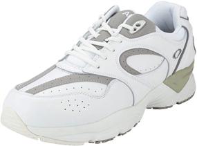 img 1 attached to 👟 Apex Men's Athletic White Shoes - Size 12 for Active Men