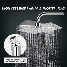 img 1 attached to Kalbinuo Ultra Thin Stainless Pressure Waterfall