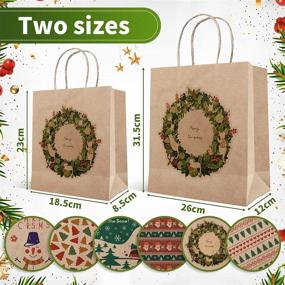 img 3 attached to Countless Cheer: Discover the Joy of Christmas with LANON Reusable Assorted Holiday Collection