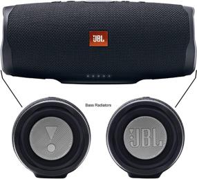 img 2 attached to 🔊 Портативная беспроводная акустическая система JBL Charge 4 (Черный) - Водонепроницаемая с бесплатным комплектом по уходу