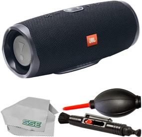 img 4 attached to 🔊 Портативная беспроводная акустическая система JBL Charge 4 (Черный) - Водонепроницаемая с бесплатным комплектом по уходу