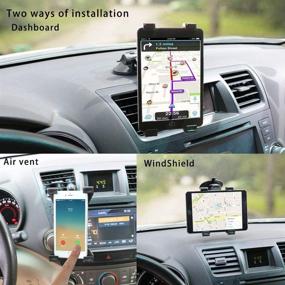 img 1 attached to 🔄 360° Rotating Adjustable Universal Windshield Gel Dashboard - Enhancing SEO