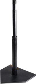 img 4 attached to 🧢 Champro Heavy Duty Rubber Batting Tee BLACK: Impact-Resistant, One Size Fits All