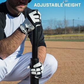 img 1 attached to 🧢 Champro Heavy Duty Rubber Batting Tee BLACK: Impact-Resistant, One Size Fits All