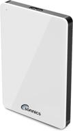 💿 sonnics 250gb white pocket hard drive - usb 3.0 compatible with windows pc, mac, smart tv, xbox 360 & ps4 logo