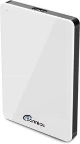 img 1 attached to 💿 Sonnics 250GB White Pocket Hard Drive - USB 3.0 Compatible with Windows PC, Mac, Smart TV, Xbox 360 & PS4