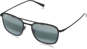 img 4 attached to 🕶️ Солнцезащитные очки Ultimate Aviator: Maui Jim Following Seas с патентованной технологией PolarizedPlus2 для линз