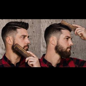 img 3 attached to Hair Comb Anti Static Mustache Carrying: Tangle-Free Solution for Perfect Grooming