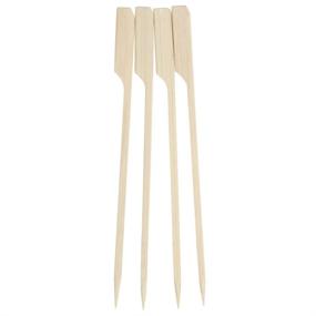 img 4 attached to 🍢 Perfect Stix Paddle Pick 7-200: Premium Bamboo Skewers (Pack of 200)