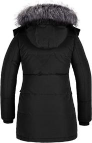 img 3 attached to CHIN·MOON Womens Winter Outerwear X Large