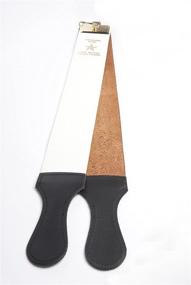 img 2 attached to 🐄 Top Grain Cowhide Fromm Razor Strop Blade Sharpener, Brown, 2.5 x 23 Inch, IRS127