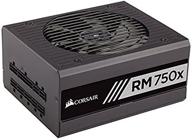 💪 high-performance corsair rmx series rm750x 750w 80+ gold certified fully modular power supply logo