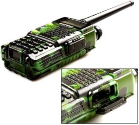 img 2 attached to BAOFENG UV-5R5 Dual Band Two-Way Radio: 5W Power, VHF & UHF, Complete Kit with Large Battery (Camo)