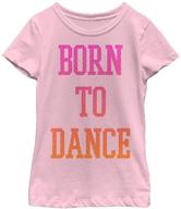 👯 dance-inspired graphic t-shirt for little girls by fifth sun logo